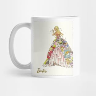 Vintage Barbie Mug